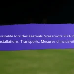 Niveaux de satisfaction parmi les participants aux festivals de grassroots de la FIFA 2025 : enquêtes, évaluations, retours d’expérience
